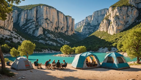 Quelles activités vivre lors de votre camping dans les Gorges du Verdon