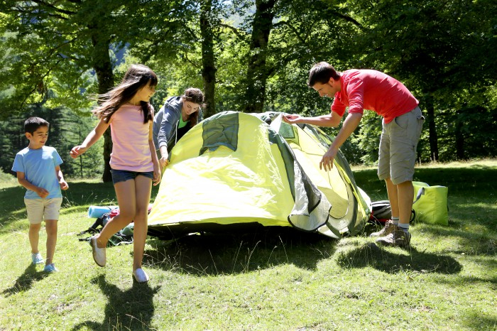 activités familiales en camping