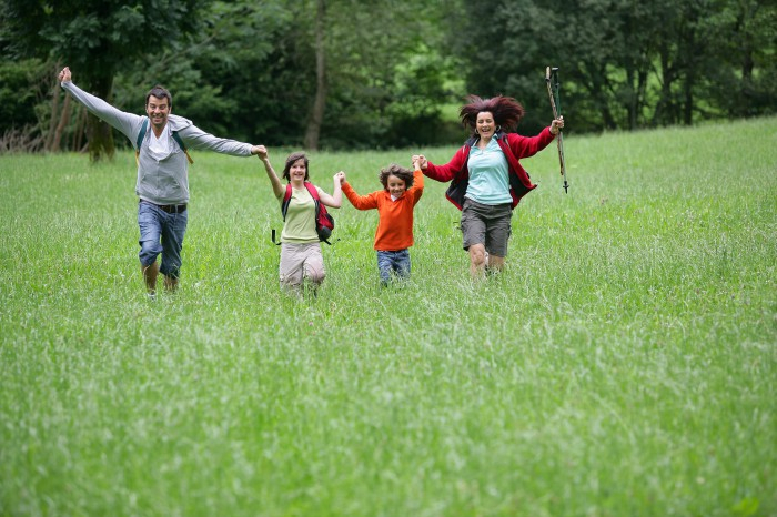 Escapade en famille dans la nature