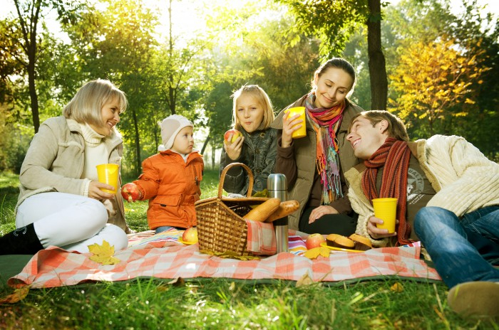 Sortir dans la nature en famille